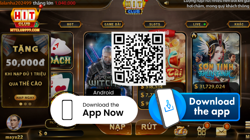 Tải app hitclub