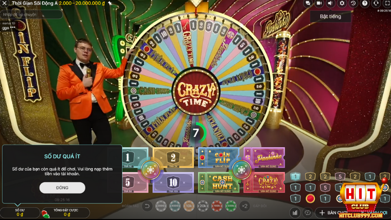 game slot máy tại live casino hitclub