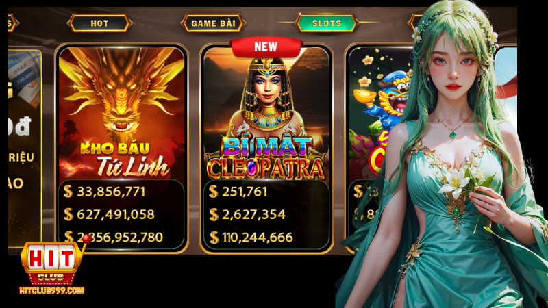 Ưu điểm tuyệt vời của sảnh game Slot Hitclub