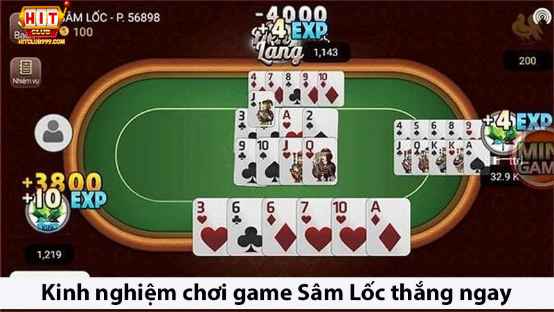 Game bài Sâm Lốc dễ thắng cược nếu biết 5 kinh nghiệm 