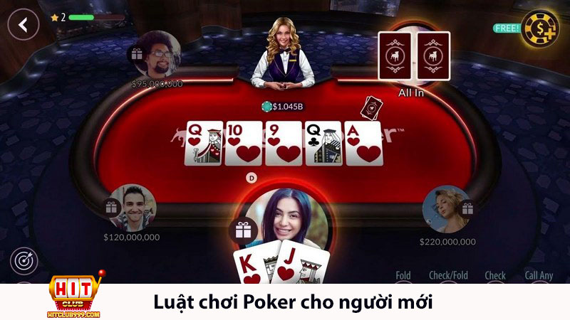 Các tay bài trong Poker bạn cần nắm 